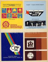 235 darabos lengyel gyufacímkegyűjtemény szépen rendezve mappában