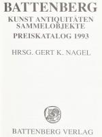1993 Battenberg katalógus. Kiadói kartonálásban