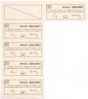 Kaposvár 1923. "Kaposvári Vasöntöde és Gépgyár Részvénytársaság" 10 részvénye egyenként 20...