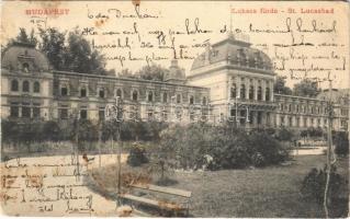 1904 Budapest II. Szent Lukács fürdő (fl)