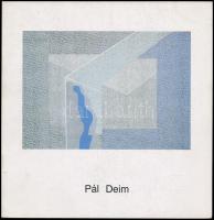 Pál Deim. Bilder und Skulpturen von 19. April bis 28. Mai 1994. Galerie Marika Marghescu, Hannover. H.n., é.n., Pest Megyei Múzeumok Igazgatósága. Kiállítási katalógus. Ursula Boda német nyelvű tanulmányával. Színes képekkel, Deim Pál műveinek reprodukcióival illusztrált. Kiadói papírkötésben.