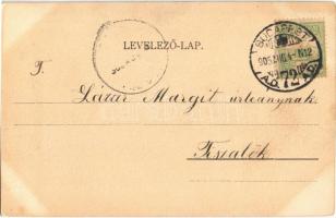 1905 Budapest XI. Szent Gellért-hegyi feljáró, villamos (fl)