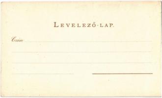 Budapest anno 1794. A Váczikapu a Hajóhíddal. Geittner és Rausch kiadása, Art Nouveau litho (EK)