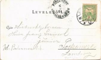 1901 Budapest XI. Gellérthegy. Walter Haertel. C. Andelfinger & Cie. Kunstanstalt Nr. 149. Nach ...