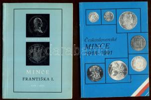 Eduard Polívka: I.Ferenc pénzei 1972-1835. + Jan Bajer: Magyar bankjegyek katalógusa 1918-1971. + Csehszlovák pénzek katalógusa 1918-1991.