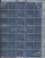 10db vadonatúj Lindner berakólap érmékhez, 5db 35 (27mm) férőhellyel