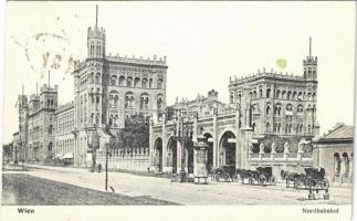 1910 Wien, Vienna, Bécs; Nordbahnhof / railway station