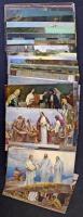 Illusztrációk az Ó- és Új Testamentumhoz, 77 db jó minőségű használatlan festmény képeslap
