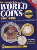 Világ pénzérméi katalógus 1901-2000 - Standard Catalog of WORLD COINS 1901-2000 (36. kiadás) CD-ROM-mal, használatlan!