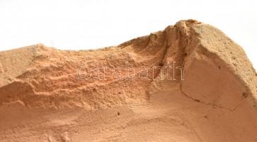 Székelykeresztúri Horváth Árpád (1898-?): Trianon allegória, 1933. Terrakotta, Jelzett, talpazat alj...