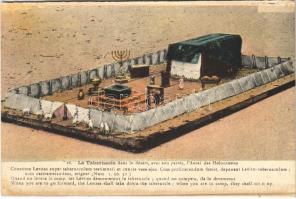 Jerusalem, Le Tabernacle dans le desert avec son parvis, lAutel des Holocaustes / Altar of Holocausts