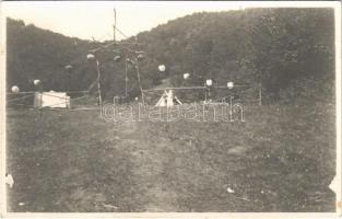 1927 Jósvafő, cserkésztábor / Hungarian scout camp. photo