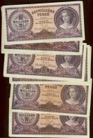 1946. 1.000.000.000P (50x) T:II (többség), II/III (kevés)