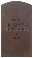 Kovács Panni 1935. "Magyar Királyi Toldi Miklós Honvéd Sporttanár és Vívómesterképző Intézet / ...