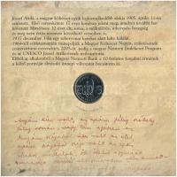 2005. 1Ft-5Ft (3xklf) HIÁNYOS forgalmi sor + 2005. 10Ft "József Attila" T:BU 
Adamo FO39