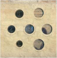 2005. 1Ft-5Ft (3xklf) HIÁNYOS forgalmi sor + 2005. 10Ft "József Attila" T:BU 
Adamo FO39