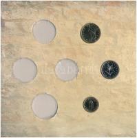 2005. 1Ft-5Ft (3xklf) HIÁNYOS forgalmi sor + 2005. 10Ft "József Attila" T:BU 
Adamo FO39