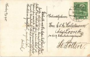 1915 "Th. Körner 1813-1913" Errichtet vom d. v. Jugendbund "Egerwacht" Kaaden / ...