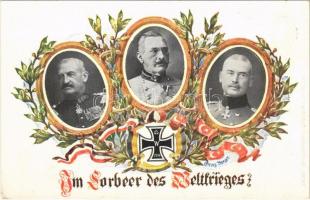 Im Lorbeer des Weltkrieges / WWI German and Austro-Hungarian K.u.K. military, Central Powers propaganda s: Georg Berger (EK)