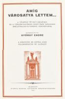 Amíg városatya lettem. A Főváros főtisztviselőinek és törvényhatósági bizottsági tagjainak önéletraj...