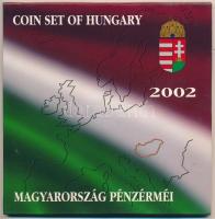 2002. 1Ft-100Ft 3xklf) + 100Ft Kossuth forgalmi sor szettben T:BU  Adamo FO35