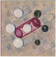 2002. 1Ft-100Ft 3xklf) + 100Ft "Kossuth" forgalmi sor szettben T:BU 
Adamo FO35