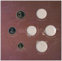 2003. 1Ft-5Ft (7xklf) HIÁNYOS forgalmi sor szettben + 20Ft "Deák Ferenc" forgalmi emlékérm...