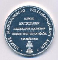 2007. "Vitézavatás emlékére Budapest 2007" ezüstözött fém emlékérem (42,5mm) T:1- (PP)