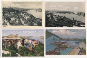 Budapest - 7 db régi képeslap / 7 pre-1945 postcards