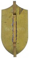 ~1990. "APEH Bűnügyi Igazgatóság" zománcfestett Br jelvény sorszám nélkül (61x31mm) T:2