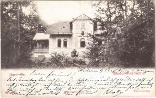 1902 Modor-Harmónia, Modor, Modra; Jäger villa / villa (Rb)