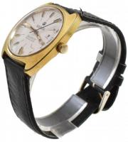 Roamer Searock automata karóra, dátum kijelzővel, új bőr szíjjal, működik, karcmentes plexivel