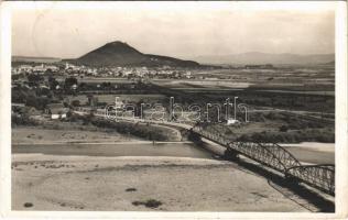1942 Huszt, Chust, Khust; híd / bridge