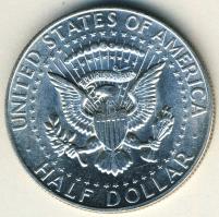 USA 1967. 1/2$ Ag "Kennedy" T:1/2+