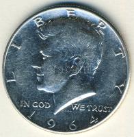 USA 1964. 1/2$ Ag "Kennedy" T:2