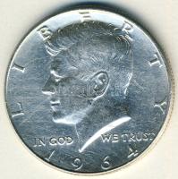 USA 1964. 1/2$ Ag "Kennedy" T:2