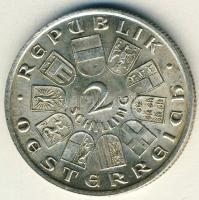 Ausztria 1928. 2Sch Ag "Schubert" T:2/3+ apró ph