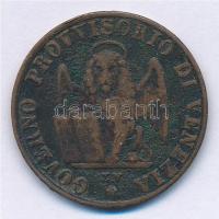 Olasz Államok / Velence / Forradalom 1849ZV 5c Cu T:2- Italian States / Venice / Revolution 1849ZV 5...