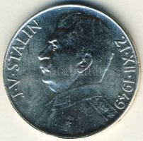 Csehszlovákia 1949. 50K Ag "Sztálin-70. születésnap" T:1-/2+