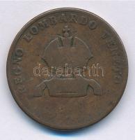 Olasz Államok / Lombardia-Velence 1822V 5c Cu T:2-,3 
Italian States / Lombardy-Venetia 1822V 5 Cen...