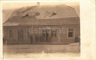 1925 Csorba, Strba (Magas-Tátra, Vysoké Tatry); utca, üzlet / street view, shop. photo (EK)