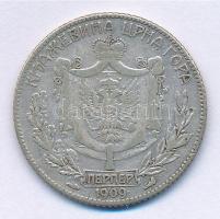 Montenegró 1909. 1P Ag "I. Miklós" T:3
Montenegro 1909. 1 Perper Ag "Nicholas I"...