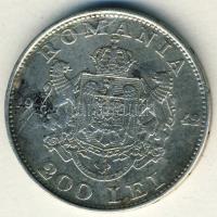 Románia 1942. 200L Ag I.Mihály T:3