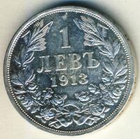 Bulgária 1913. 1L Ag T:2