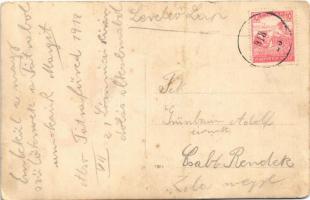 1918 Alsótátrafüred, Unter-Schmecks, Dolny Smokovec (Tátra, Magas-Tátra, Vysoké Tatry); vasútállomás...