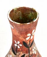 Gádor István (1891-1984): Magyaros váza. Mázas kerámia, jelzett, javított, kopott, m: 25 cm