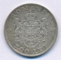 Románia 1942. 200L Ag "I. Mihály" T:2- 
Romania 1942. 200 Lei Ag "Mihai I" C:VF...