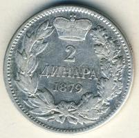 Szerbia 1879. 2D Ag T:3