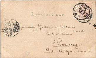 1899 Szliács, Sliac; kápolna, hölgyek / chapel, ladies. photo (EM)