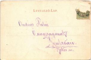 Kékkő, Blauenstein, Modry Kamen; látkép, templom. Wertheimer Zs. kiadása / general view, church (EB)